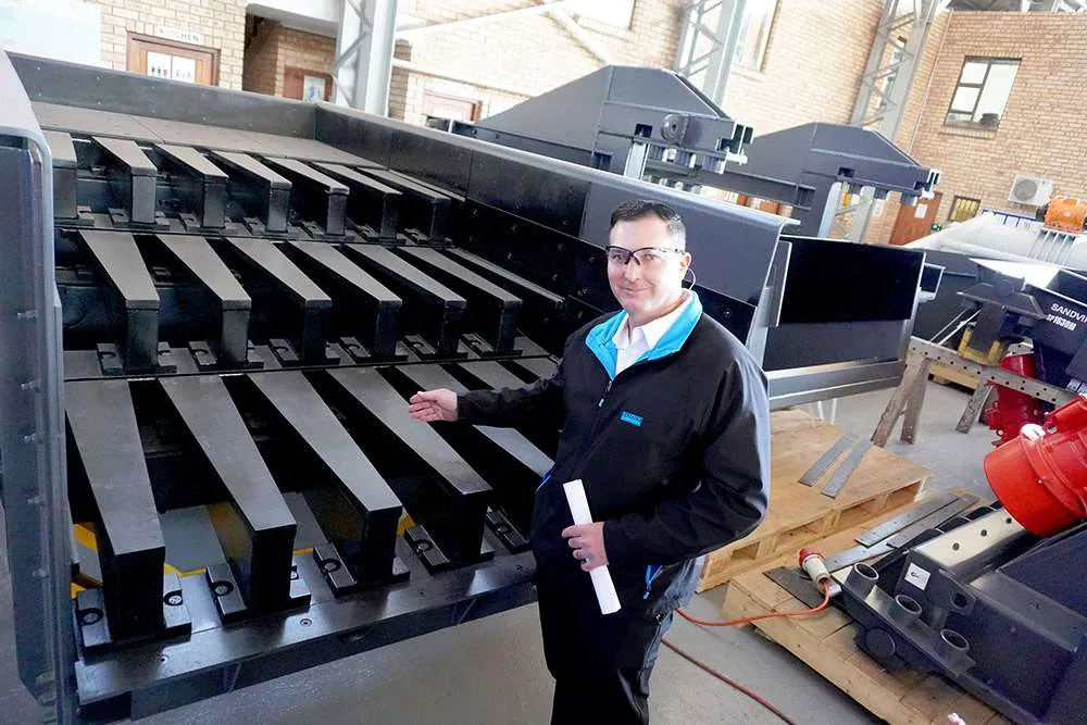 FIRST SANDVIK SCREEN PACKAGE BUILT IN SA Coralynne & Associates